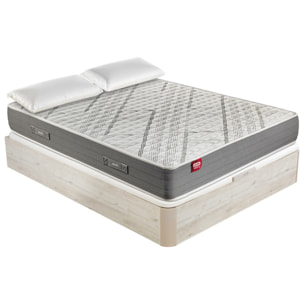 Colchón EspumaHR y Visco + Canapé Abatible + Almohada | ENVIO, MONTAJE Y RETIRADA INCLUIDO | Elan