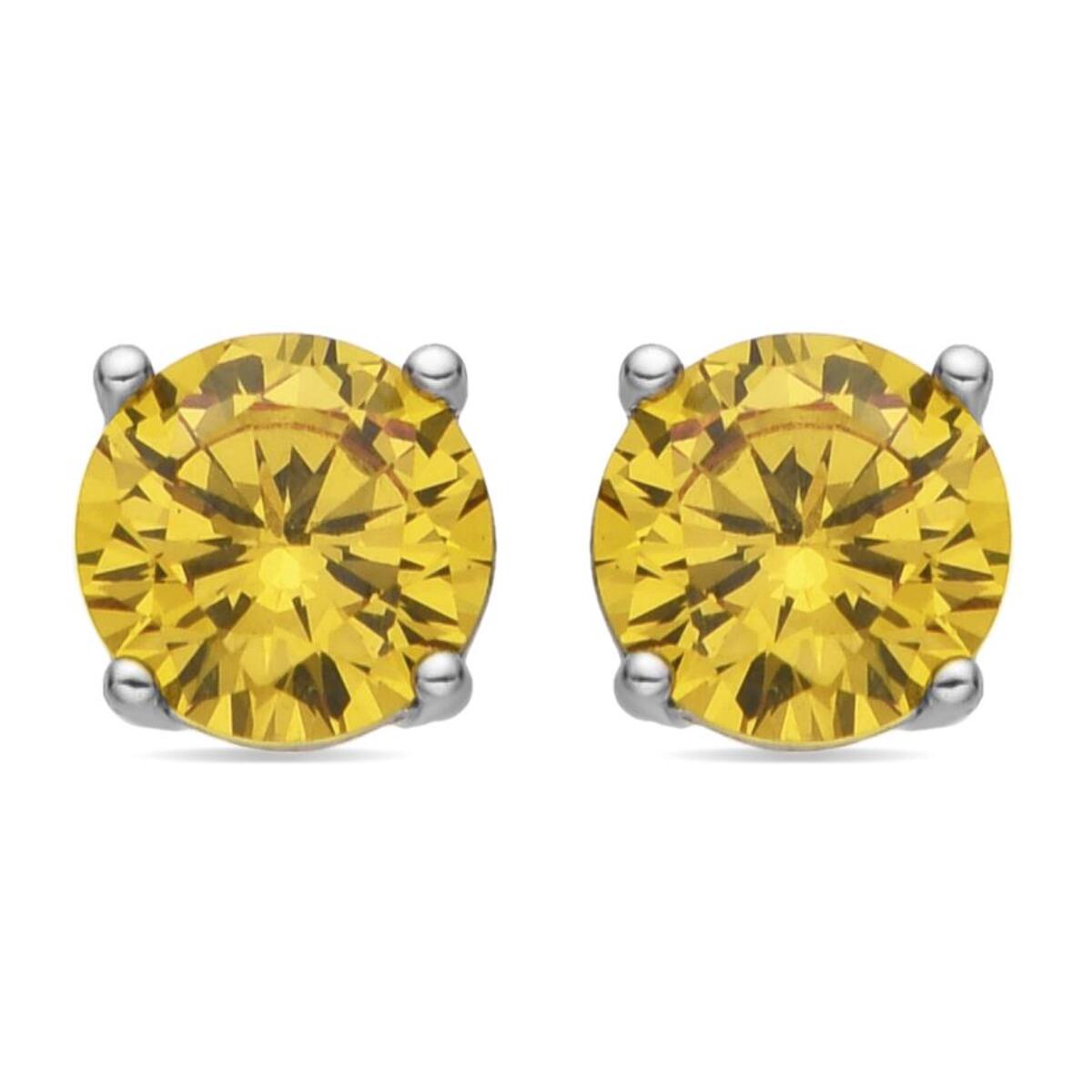 Pendientes Lux by Lux acabadoss en rodio