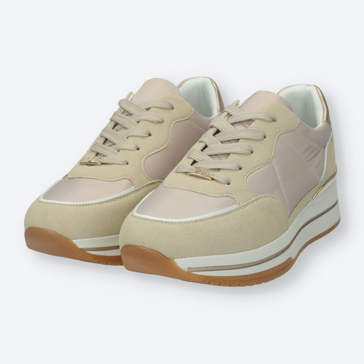 Sneakers Donna Tata Italia Beige