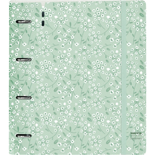 Carpeblock pp foam 4 ani 35mm c/recambio safta "light green flowers"