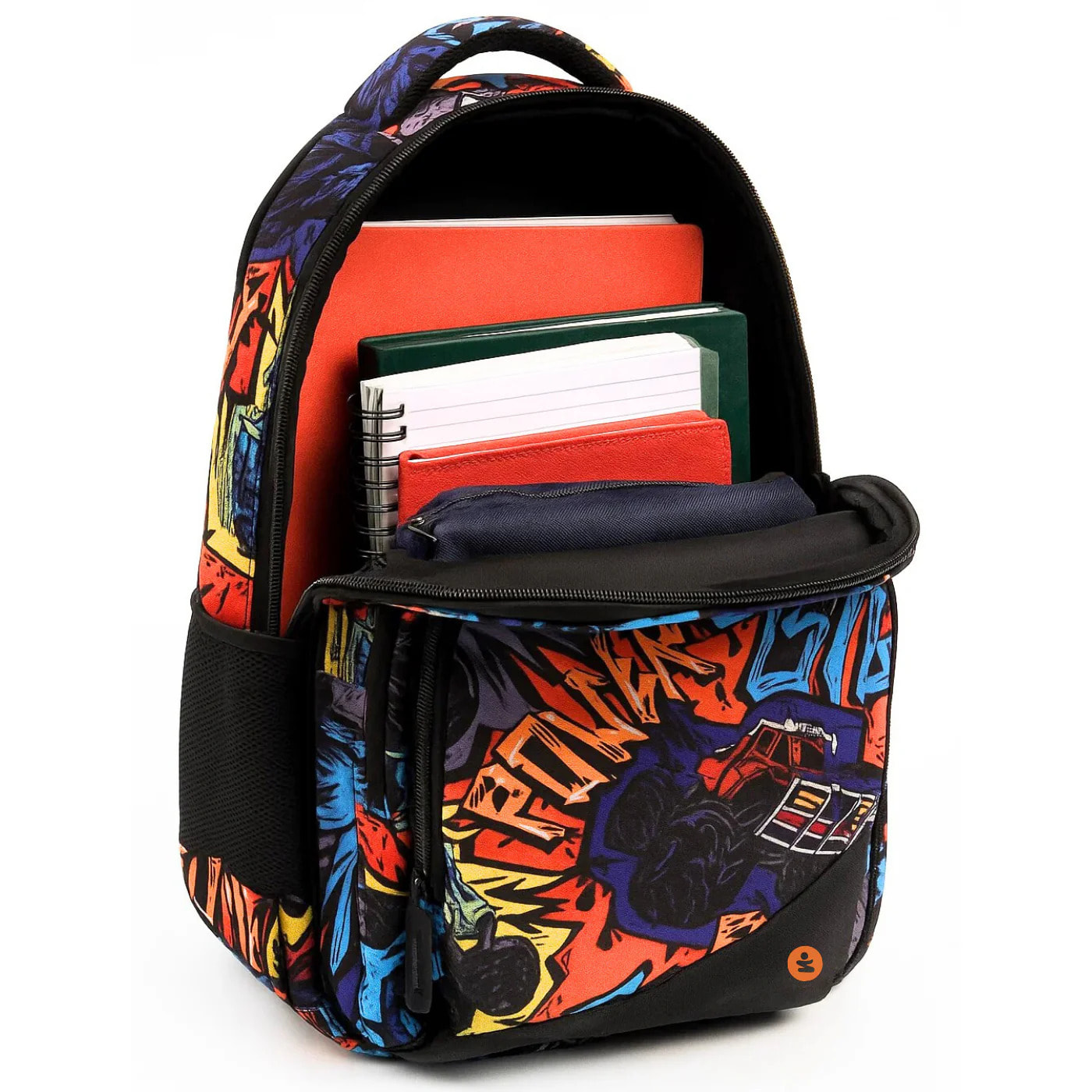 beSmart - ZAINO PREMIUM ORGANIZZATO MONSTER CAR