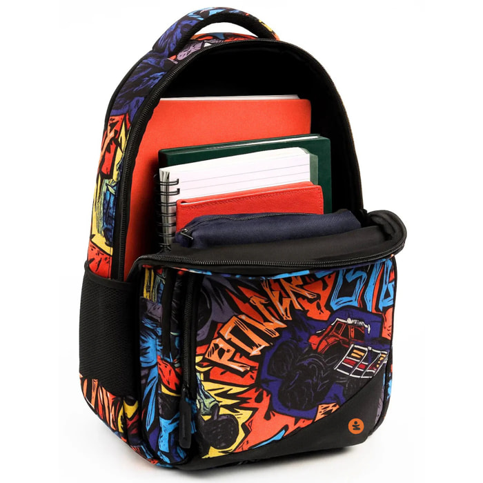 beSmart - ZAINO PREMIUM ORGANIZZATO MONSTER CAR