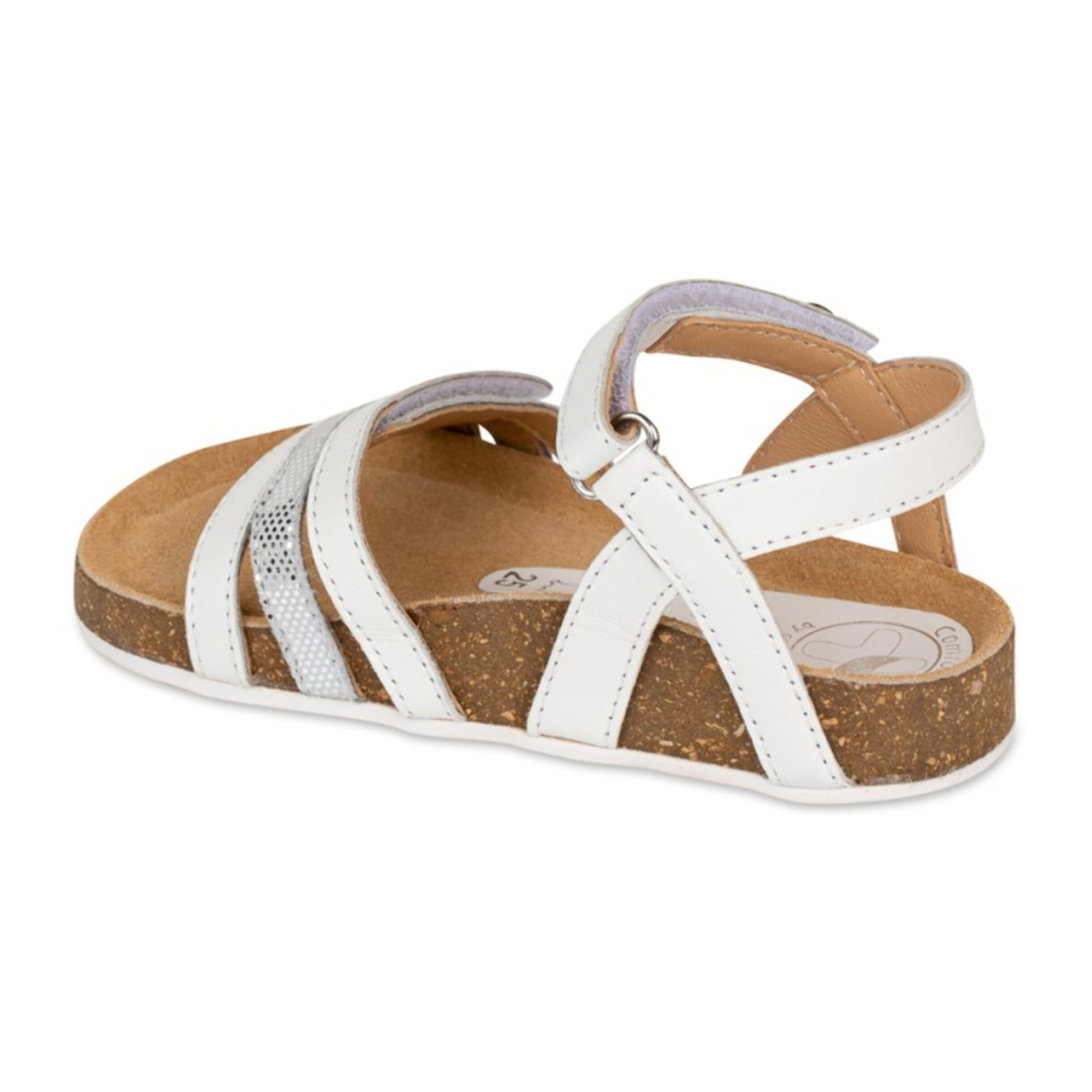 Sandalia Bios Piel  Cabra. Velcro/Tiras