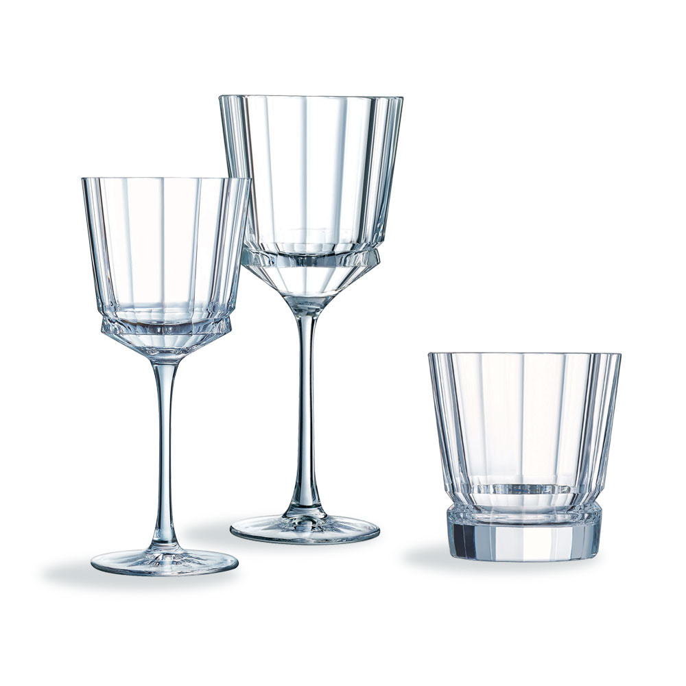 Set di bicchieri 18 pezzi Macassar - Cristal d'Arques