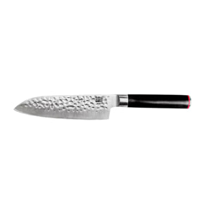 Couteau Santoku | Lame 180 mm | Acier Inoxydable | Lame Japonaise 440C