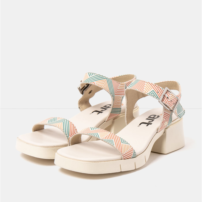 Sandalias con tacón 2060 FANTASY LINES MULTI / VARSOVIA color Lines multi