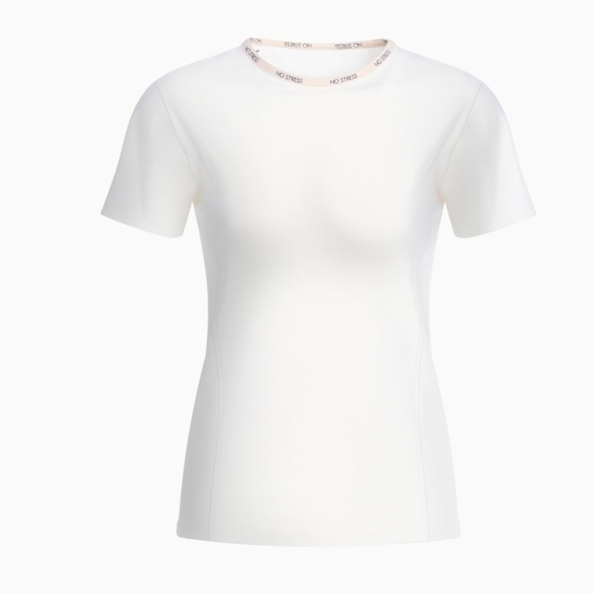 T-shirt donna no stress slim fit cotone
