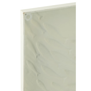 J-Line Decoration Murale Banc De Poisson Doli Fer Mix