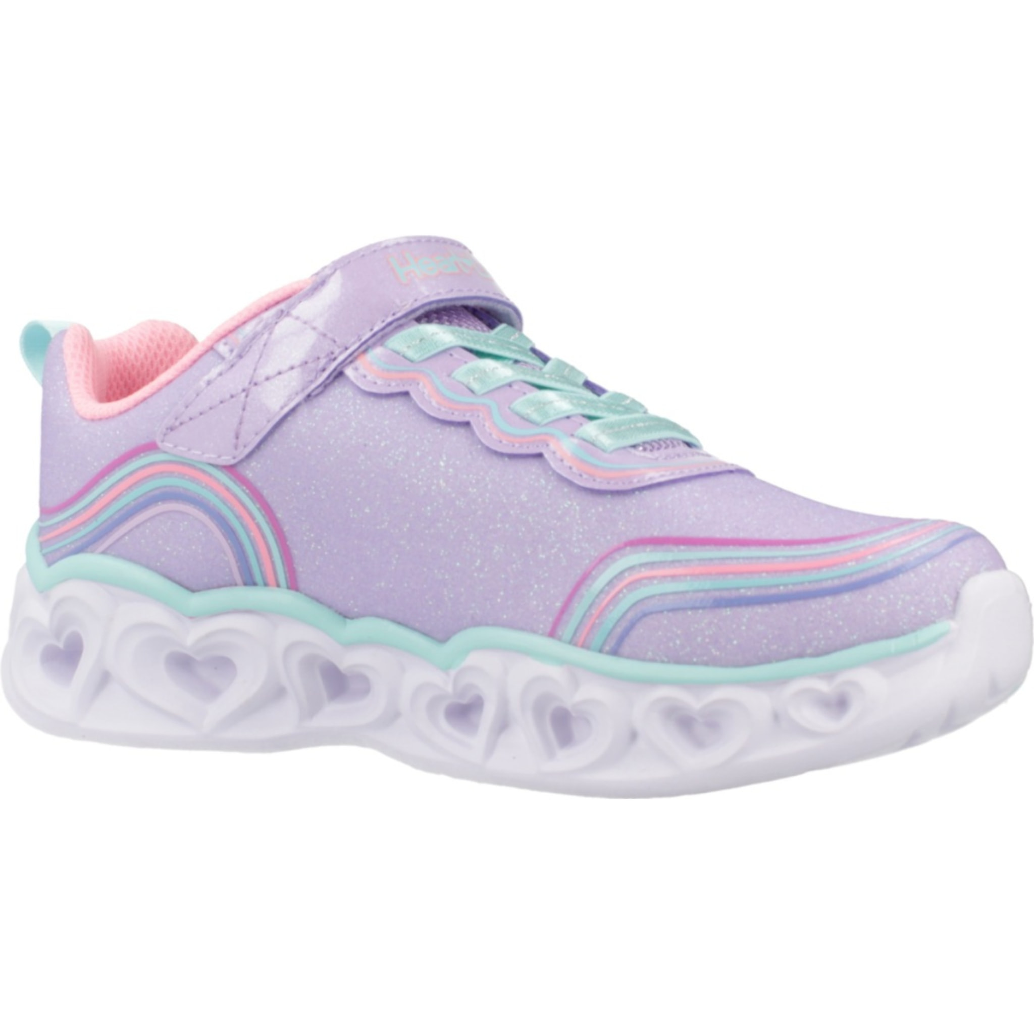 Zapatillas Niña de la marca SKECHERS  modelo HEART LIGHTS - RETRO Purple