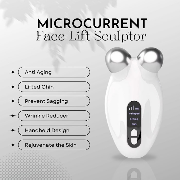 Escultor de lifting facial con microcorriente