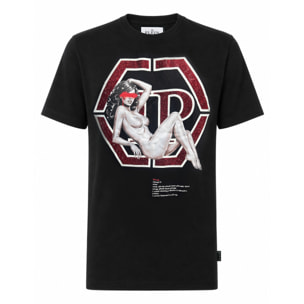 PHILIPP PLEIN T-shirt girocollo a maniche corte HEXAGON