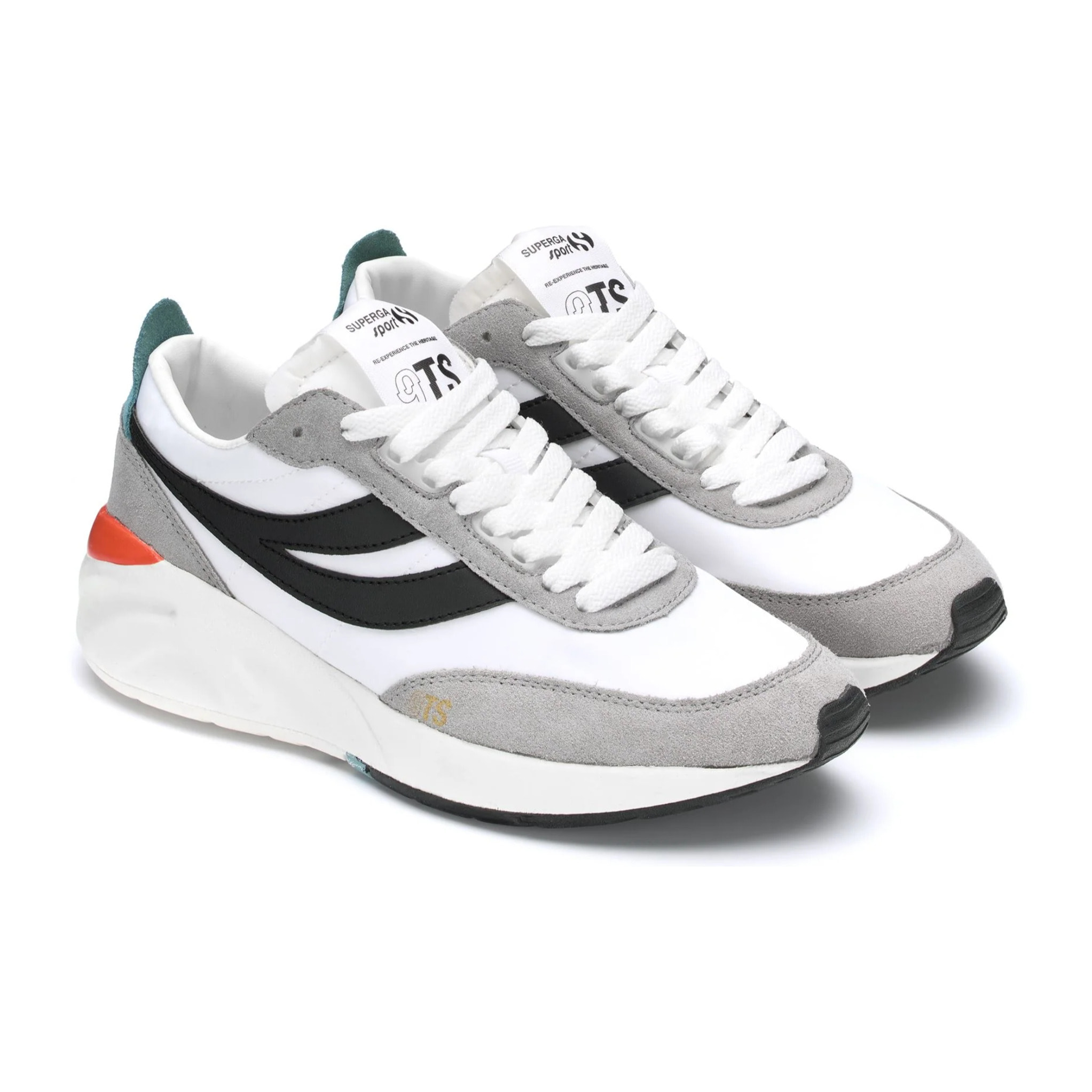 Superga - Sneakers Uomo Donna Bianco - 4089 TRAINING 9TS SLIM