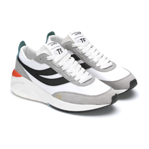 Superga - Sneakers Uomo Donna Bianco - 4089 TRAINING 9TS SLIM