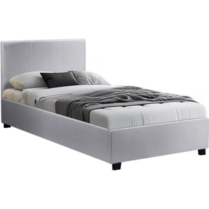 Lit avec coffre "Carla" - 90 x 190 cm - Blanc