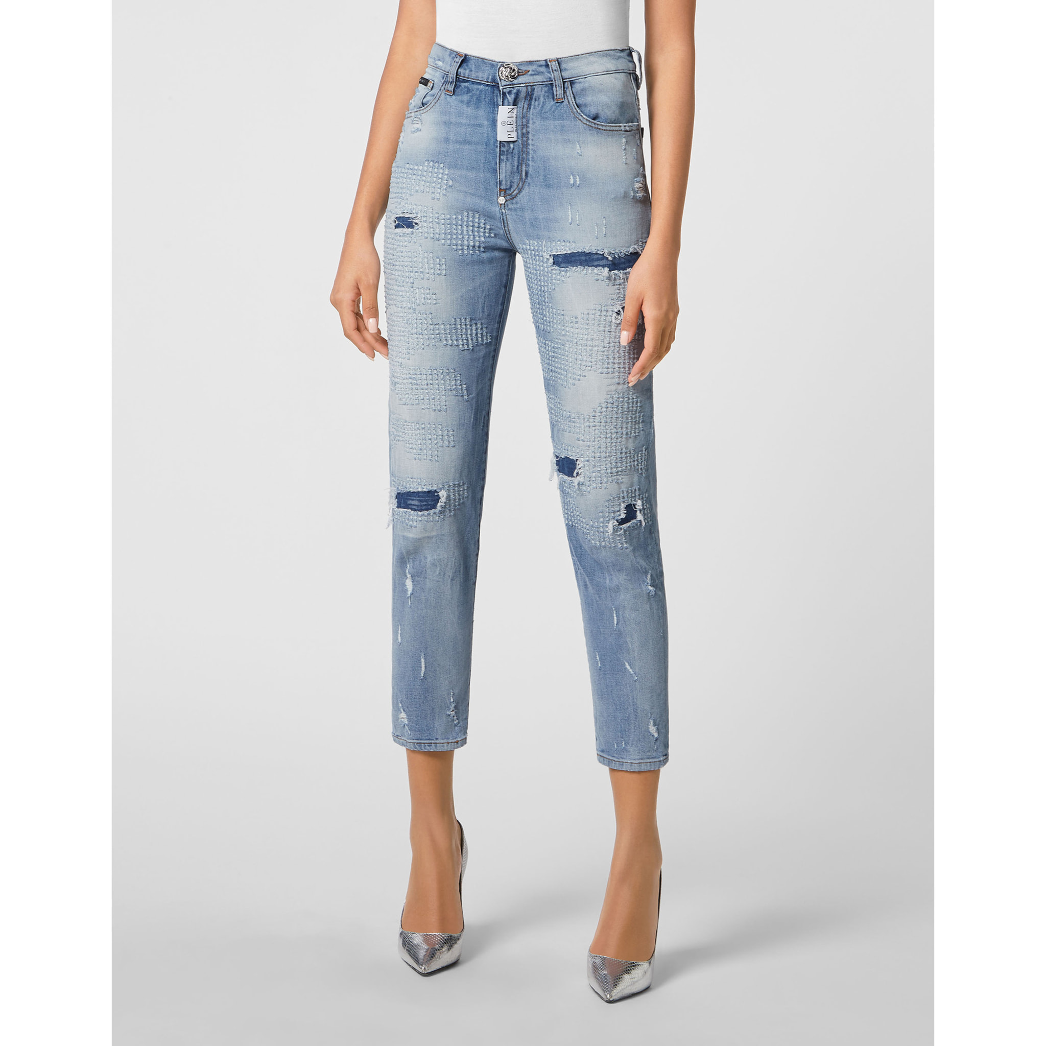 PHILIPP PLEIN Vaqueros Mom Fit