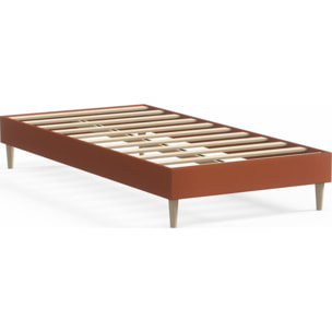 Lit adulte en velours - DINA