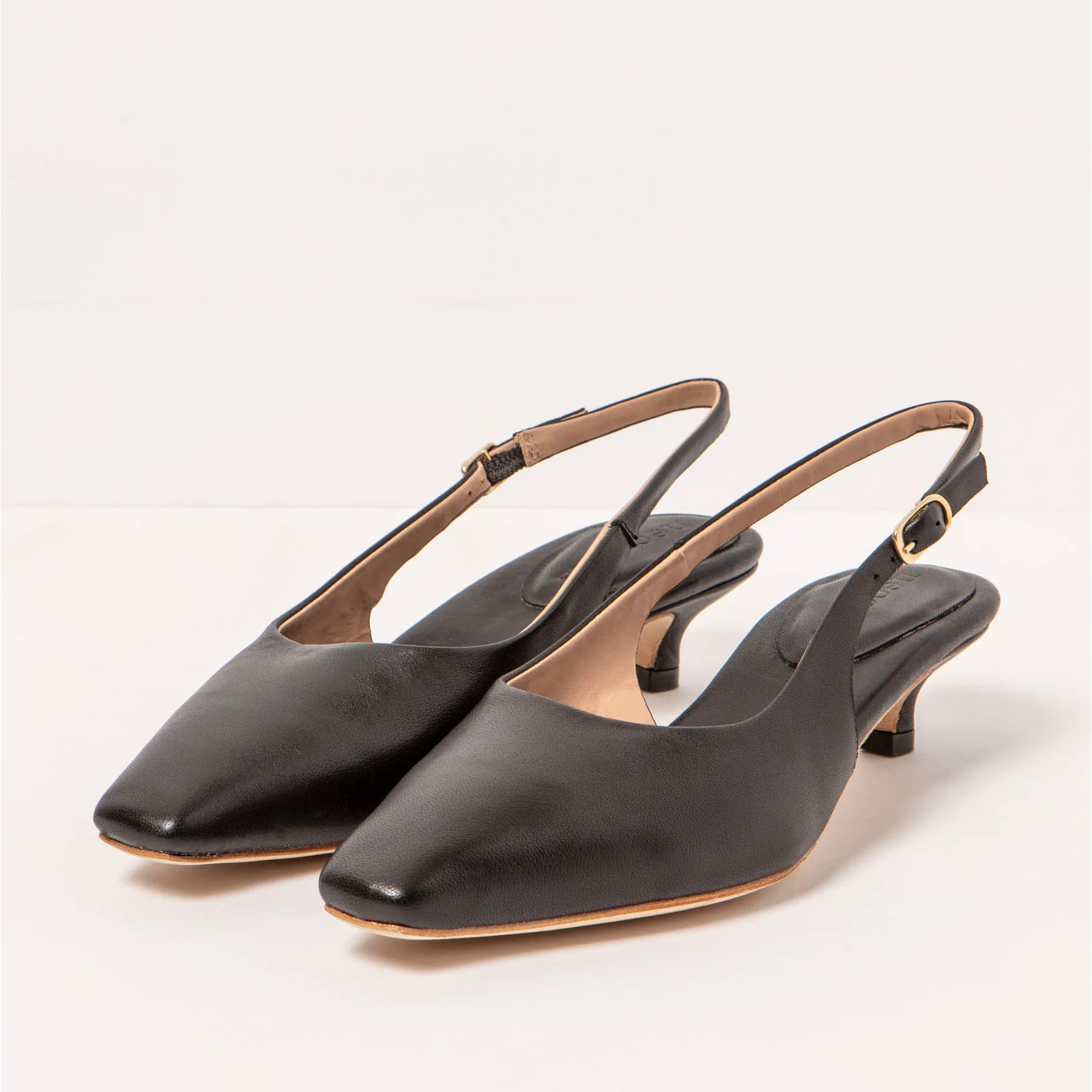 Sandalias con tacón S3024 NAPPA BLACK/ ALEDO color Black