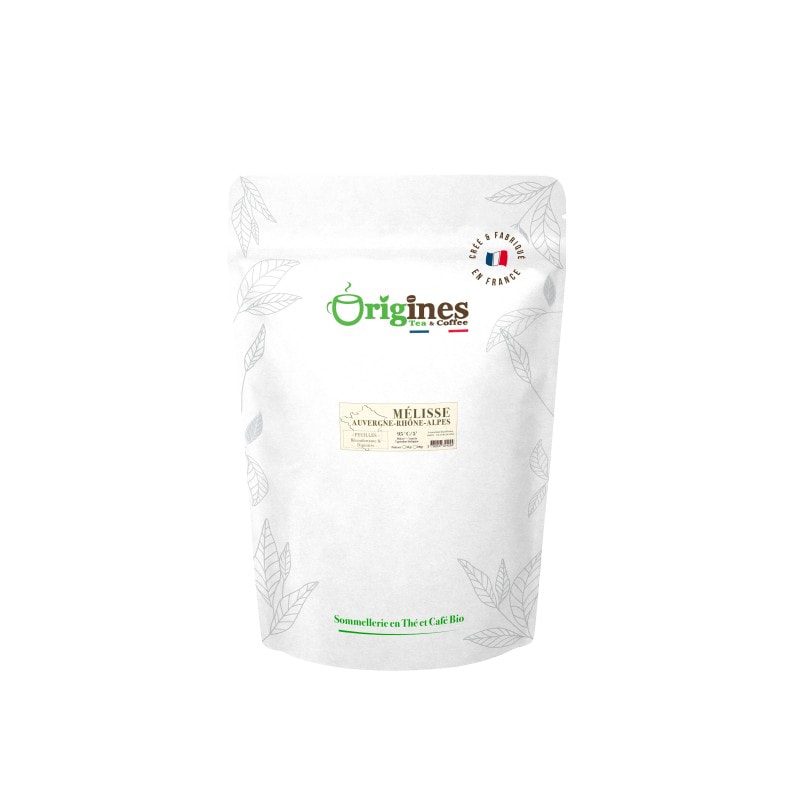 Mélisse d'Auvergne - Plantes naturelles Bio françaises - Sachet 500g