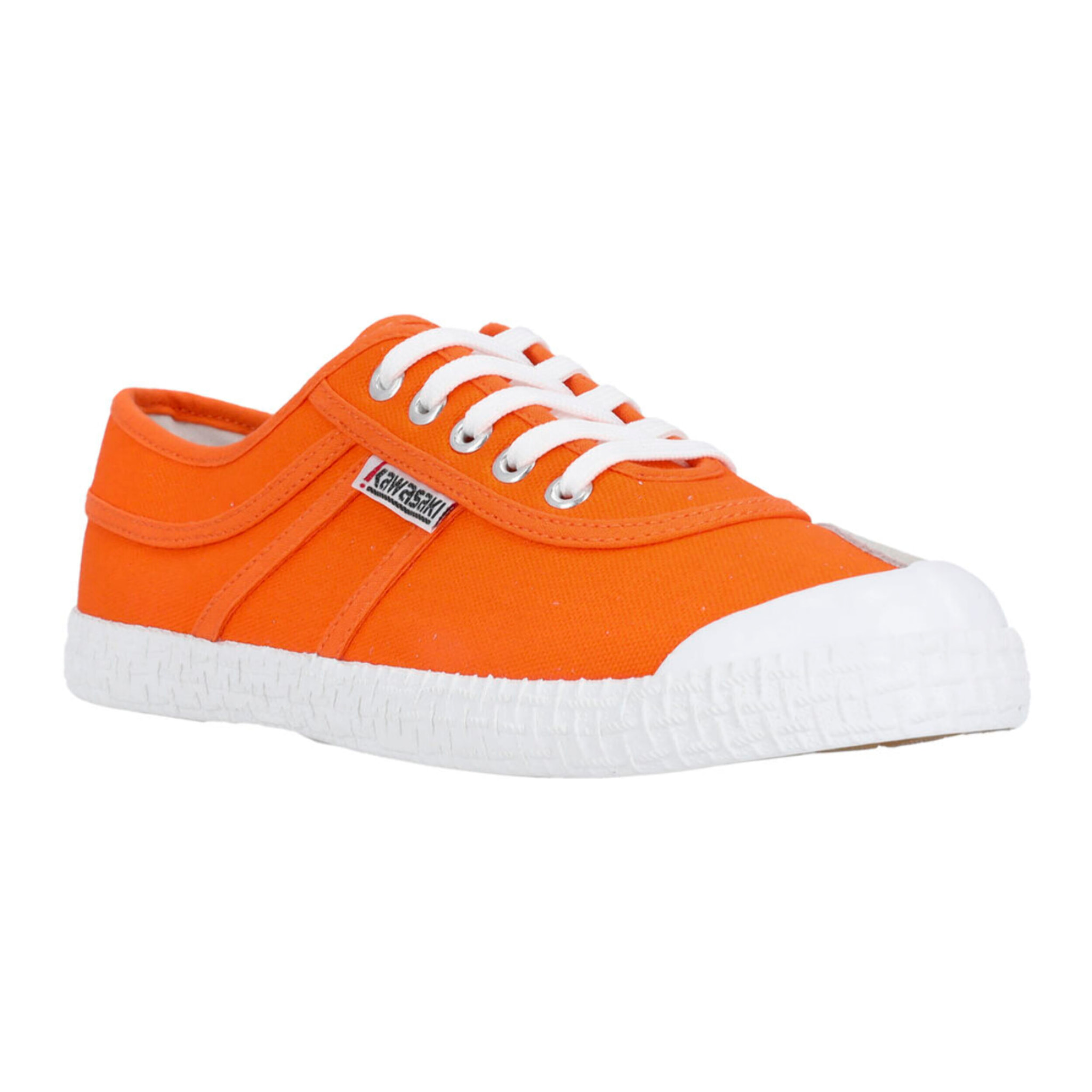 Zapatillas Sneaker para Hombre - KAWASAKI Original Canvas Shoe K192495 5003 Vibrant Orange