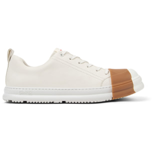 Scarpe stringate - CAMPER Junction Runner - Bianco - Pelle liscia