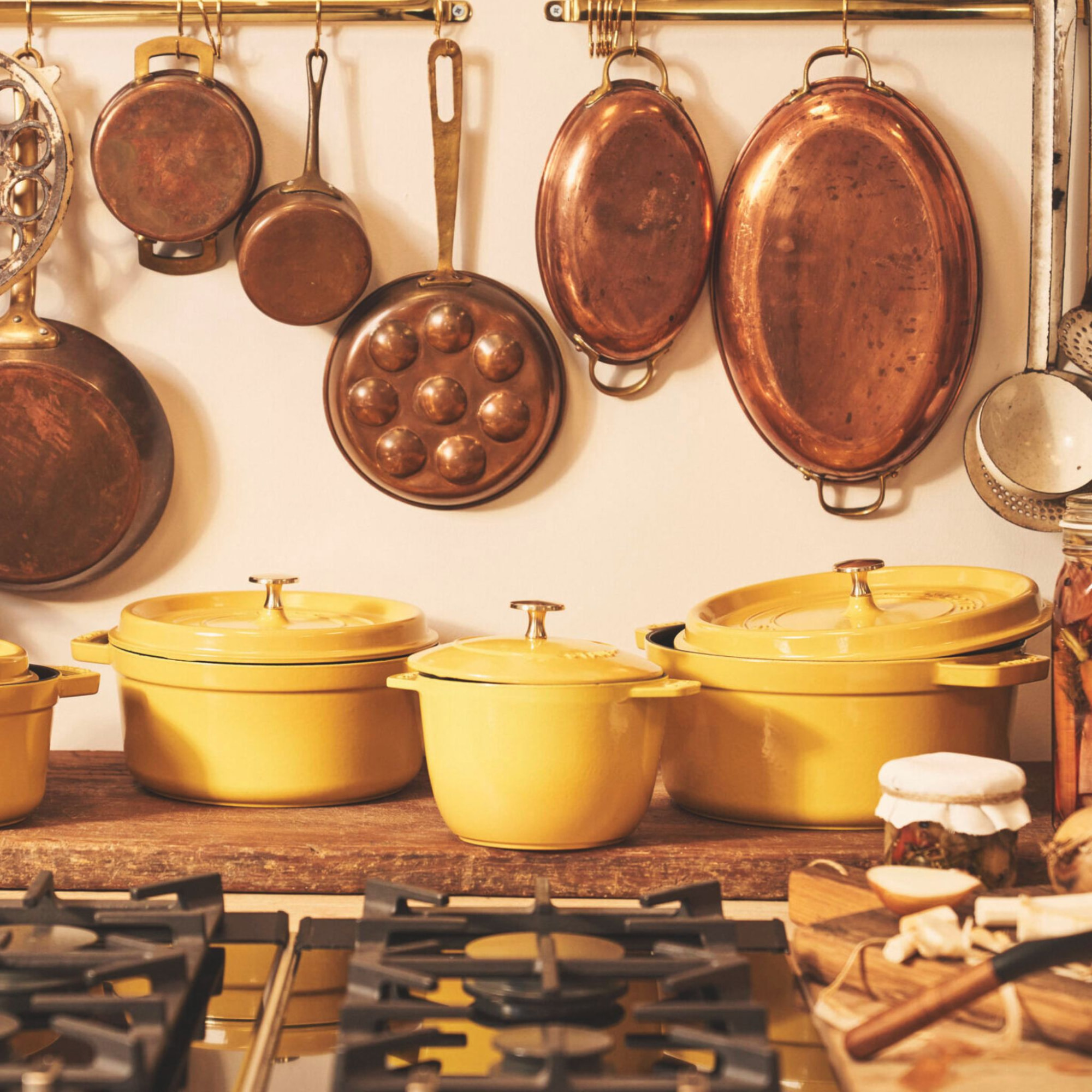 Cocotte à riz 16 cm, Rond(e), Citron, Fonte