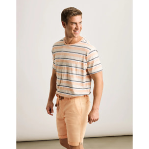 Camiseta Manga Corta Naranja - Galizaira