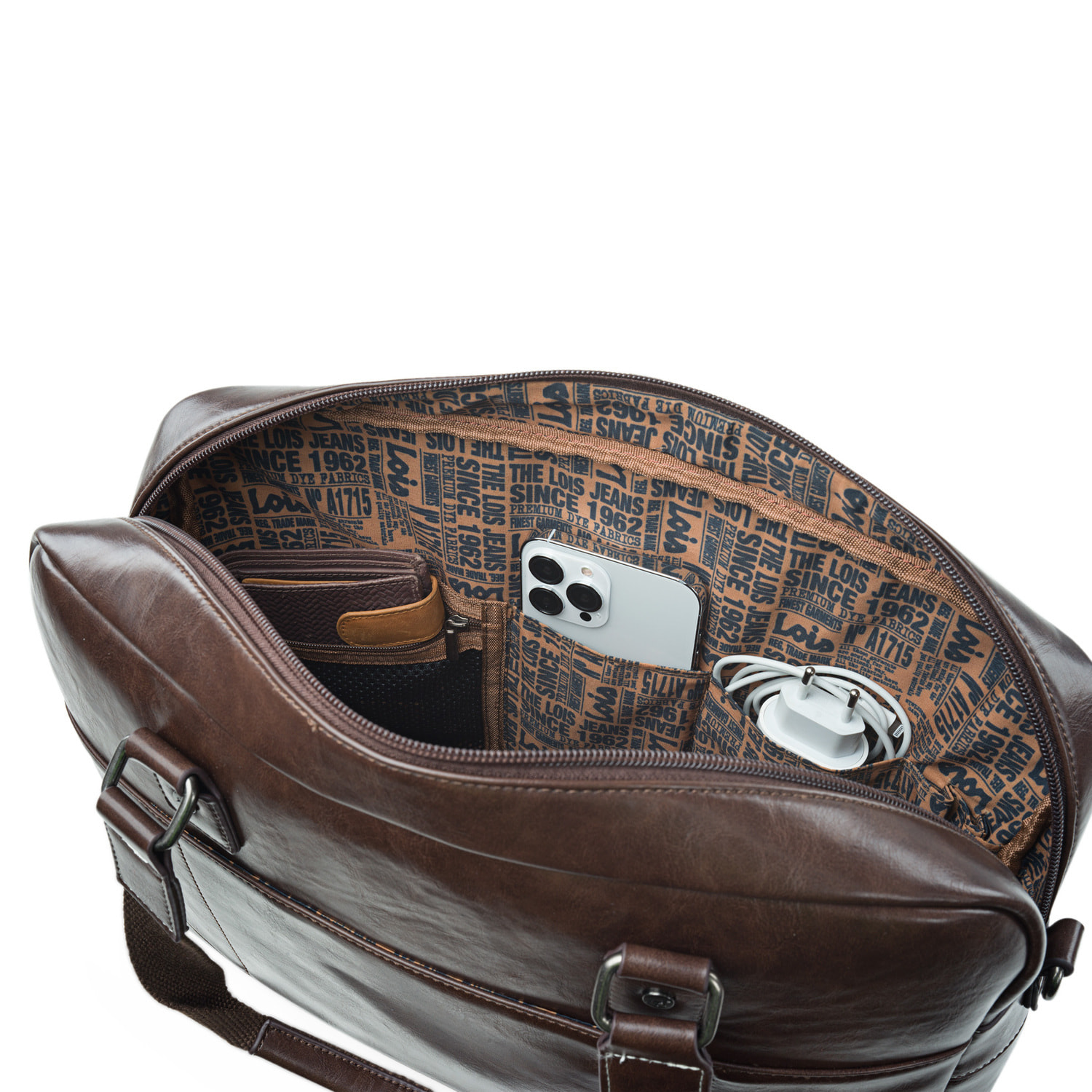 Maletin Portadocumentos Lois Alvord Marron