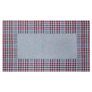 TAPPETO DA CUCINA OXFORD GRIGIO PERLA CON FONDO ANTISCIVOLO