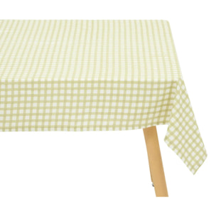 Nappe Fleur de rose 250x150cm vert clair