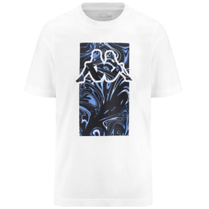 Kappa T-Shirts & Top T-SHIRT LOGO EZIO Bianco