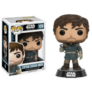 Star Wars Rogue One Funko POP Vinile Figura Capitan Cassian Andor 9 cm