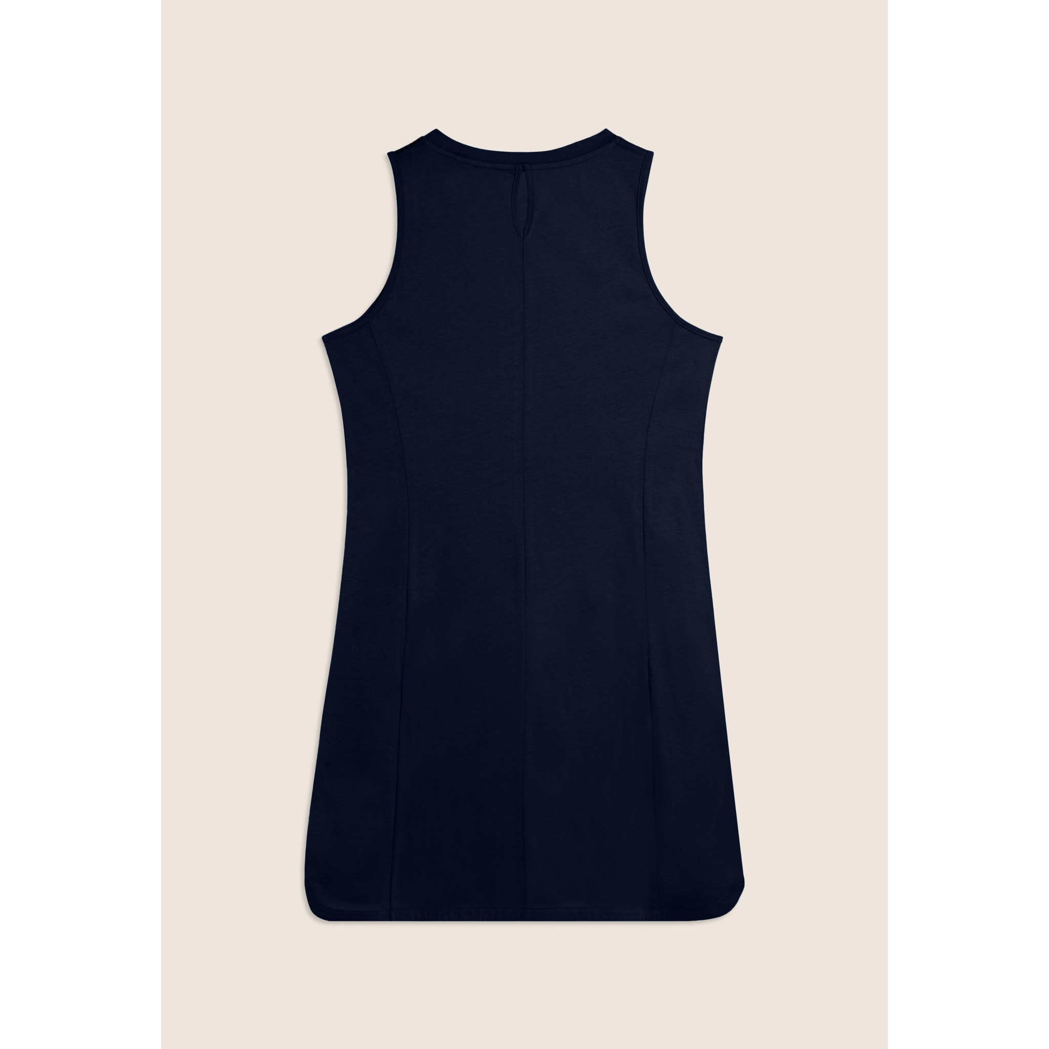 Abito con Motivo Grafico e Dettaglio Cut-Out