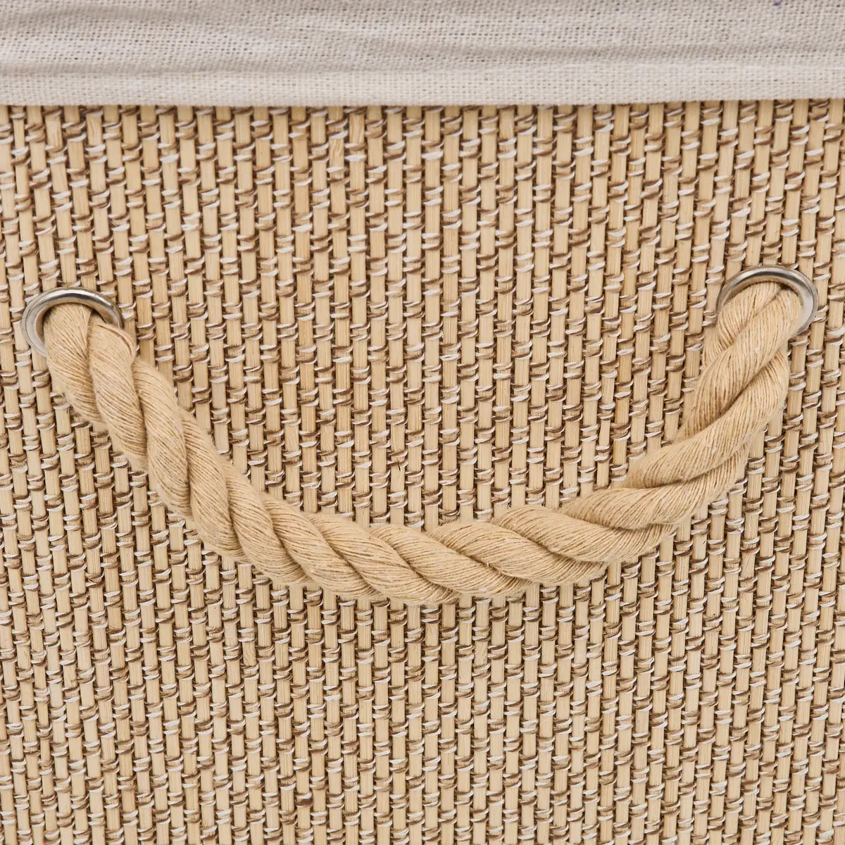 Panier à linge Stemy 60L blanc