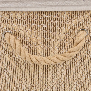 Panier à linge Stemy 60L blanc