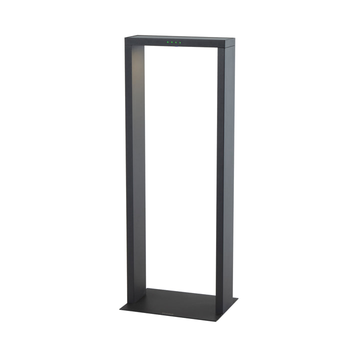 Borne solaire aluminium AXIS MAXI H65CM