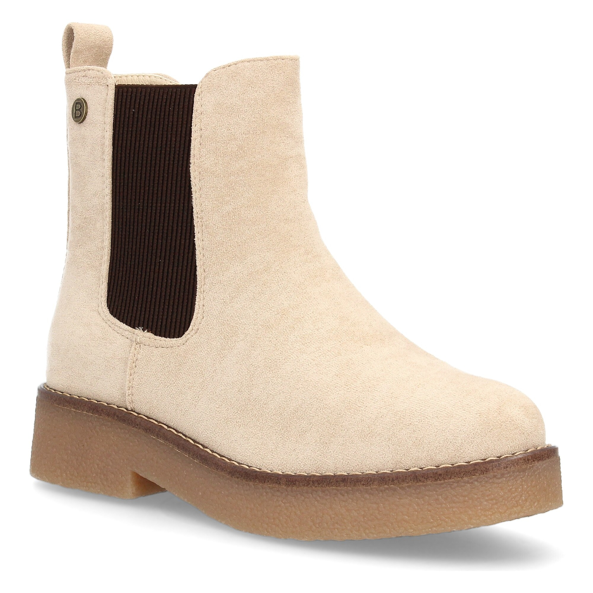 Bota chelsea clásica con cremallera