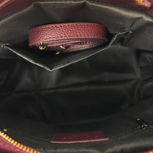 Borsa a Mano in Vera Pelle Dollaro Made in Italy
