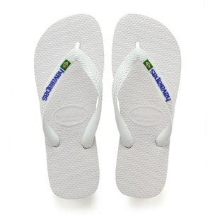 Infradito Havaianas Havaianas Brasil Logo Bianco