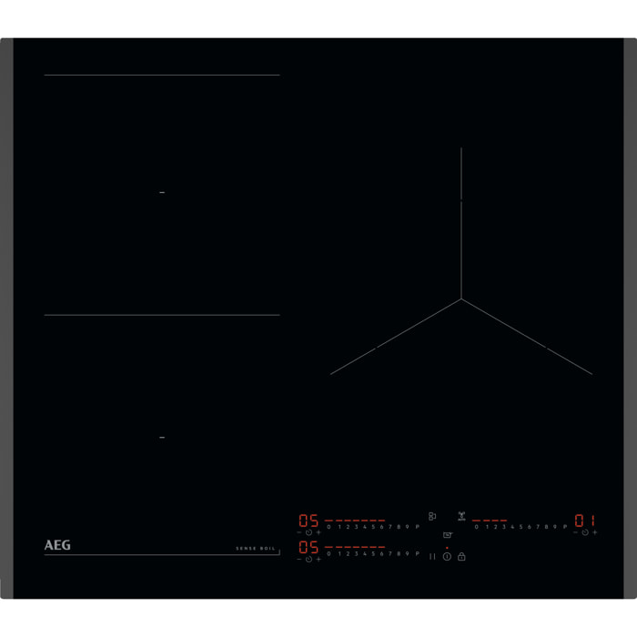 AEG Placa de inducción Serie 7000 Sense de 60 cm TI63IQ1BFB