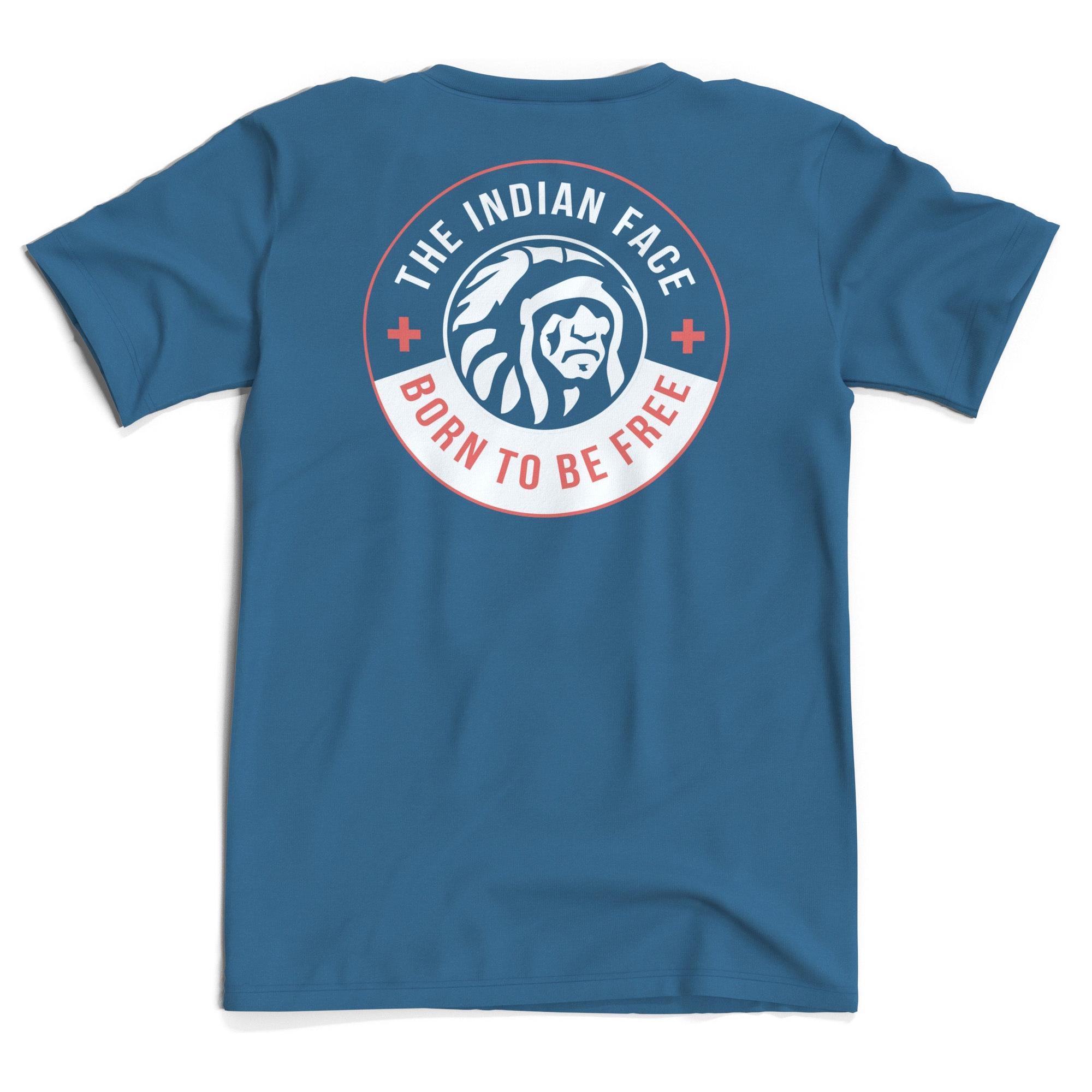 Camisetas para hombre, mujer y niño The Indian Face Spirit Azul Bluefin