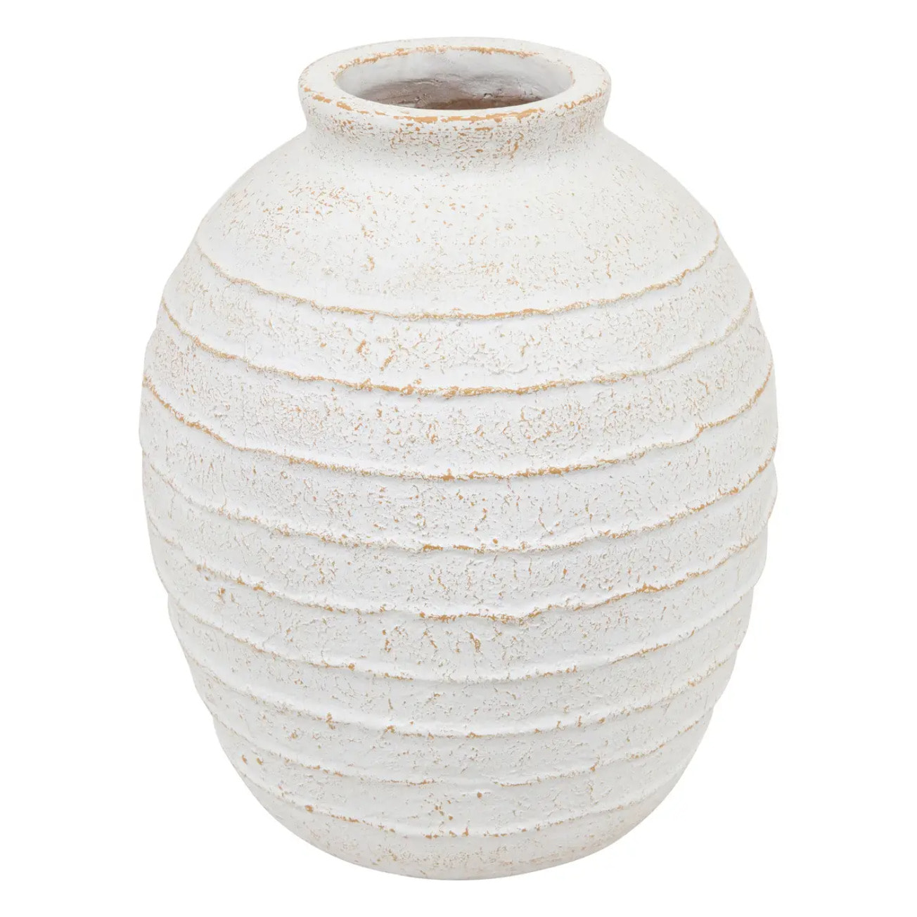 Jarre Romia blanc H38cm