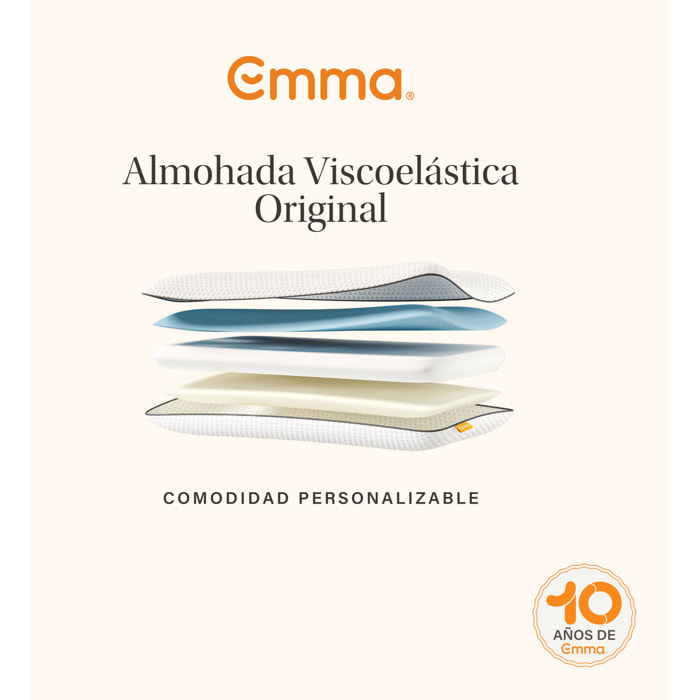 Almohada Viscoelástica Original | 70x40 cm