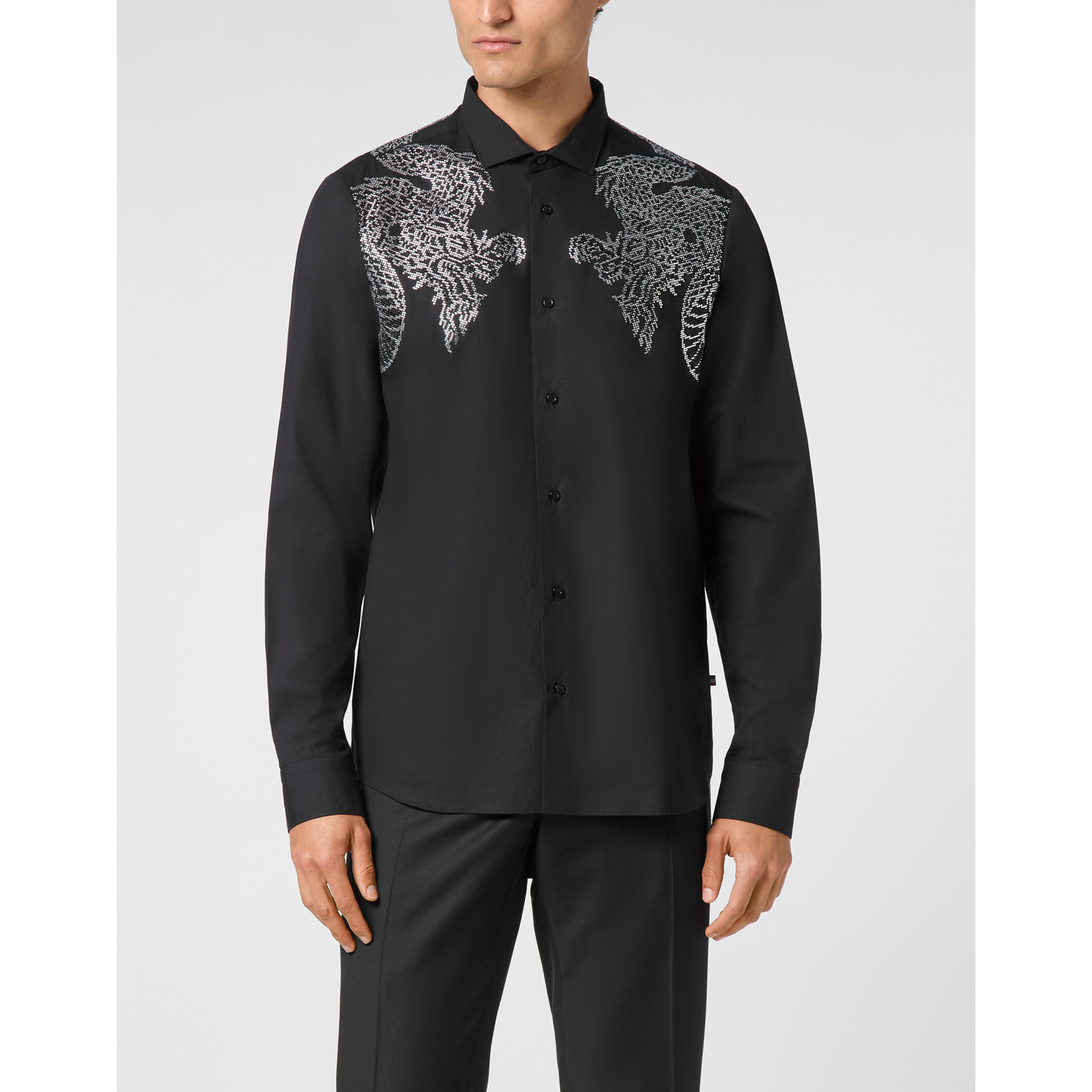PHILIPP PLEIN Shirt Slim Fit DRAGON
