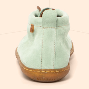 Botines N5290 SILK SUEDE MENTA / EL VIAJERO color Menta