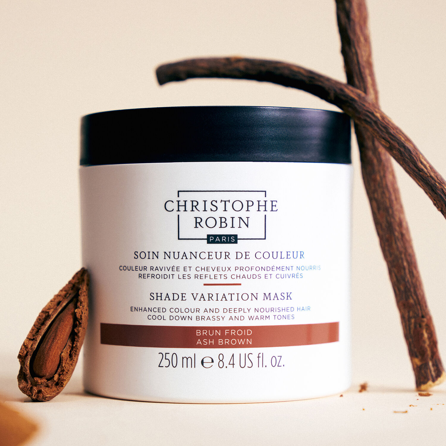 Soin Nuanceur de Couleur - Masque Raviveur de Couleur - Brun Froid