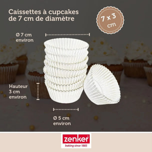 Set de 104 ustensiles de pâtisserie moules à muffins bol à mixer spatule de cuisine et verre doseur Zenker Smart Pastry