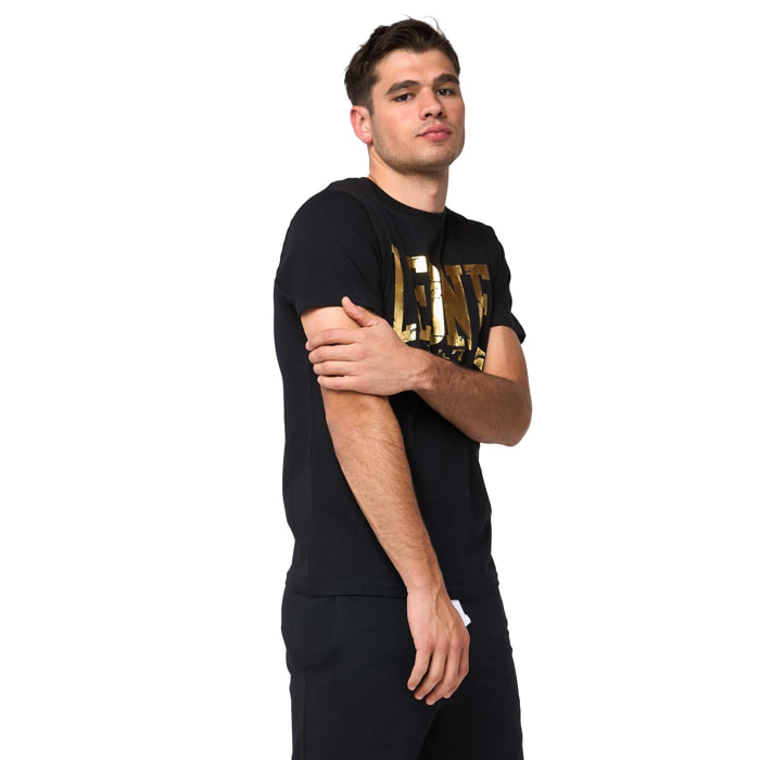 Completo set da uomo composto da t-shirt e pantaloncini vintage Leone Basic