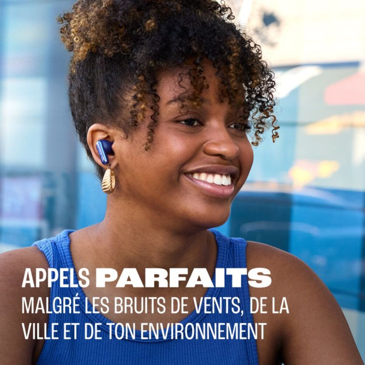 Ecouteurs JBL Live Flex 4 Argent