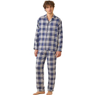 Pigiama uomo flanella articolo tartan. Noidinotte