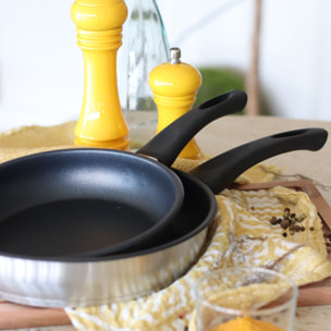 Sauteuse en acier inoxydable 24cm - tous feux  FIRST